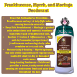 Frankincense, Myrrh, and Moringa Deodorant