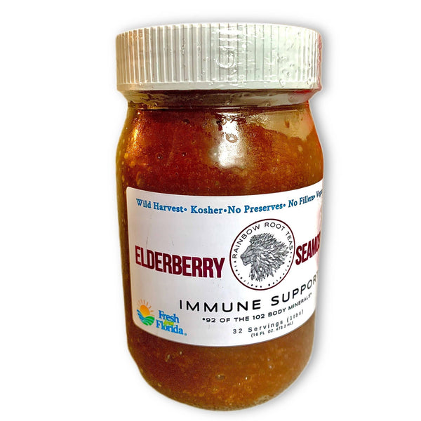 Organic Elderberry Seamoss Gel (Wild Harvest)