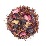 DESCRIPTION The sweet, fruity essence of Brazilian superfruit, açai berry, blends perfectly with dried fruits, hibiscus and antioxidant-rich white tea. Harvested only a few days each year, white tea contains a high concentration of the amino acid theanine, which is known for its ability to calm the mind, promote mental clarity and act as a natural anti-depressant.