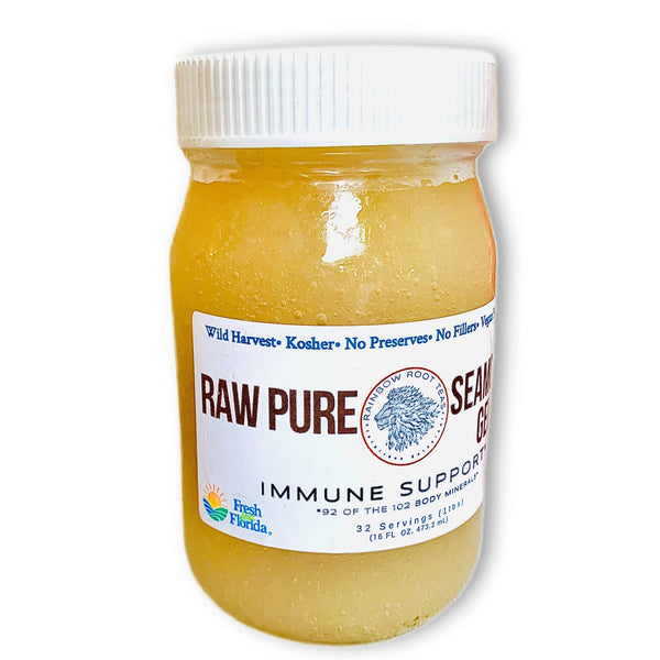 Organic Raw Pure Seamoss Gel  (Wild Harvest)